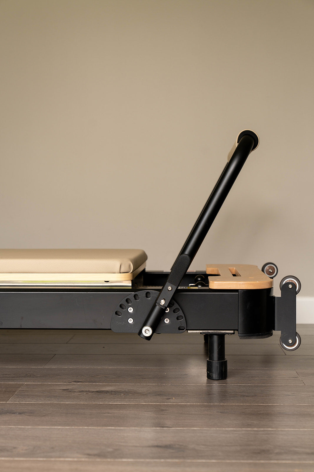 Guided reformer Pilates class